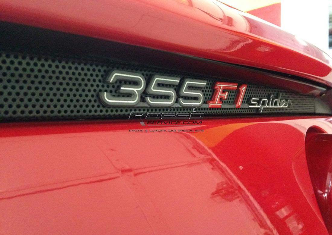 原画 フェラーリ355とタロピョン Ferrari 355