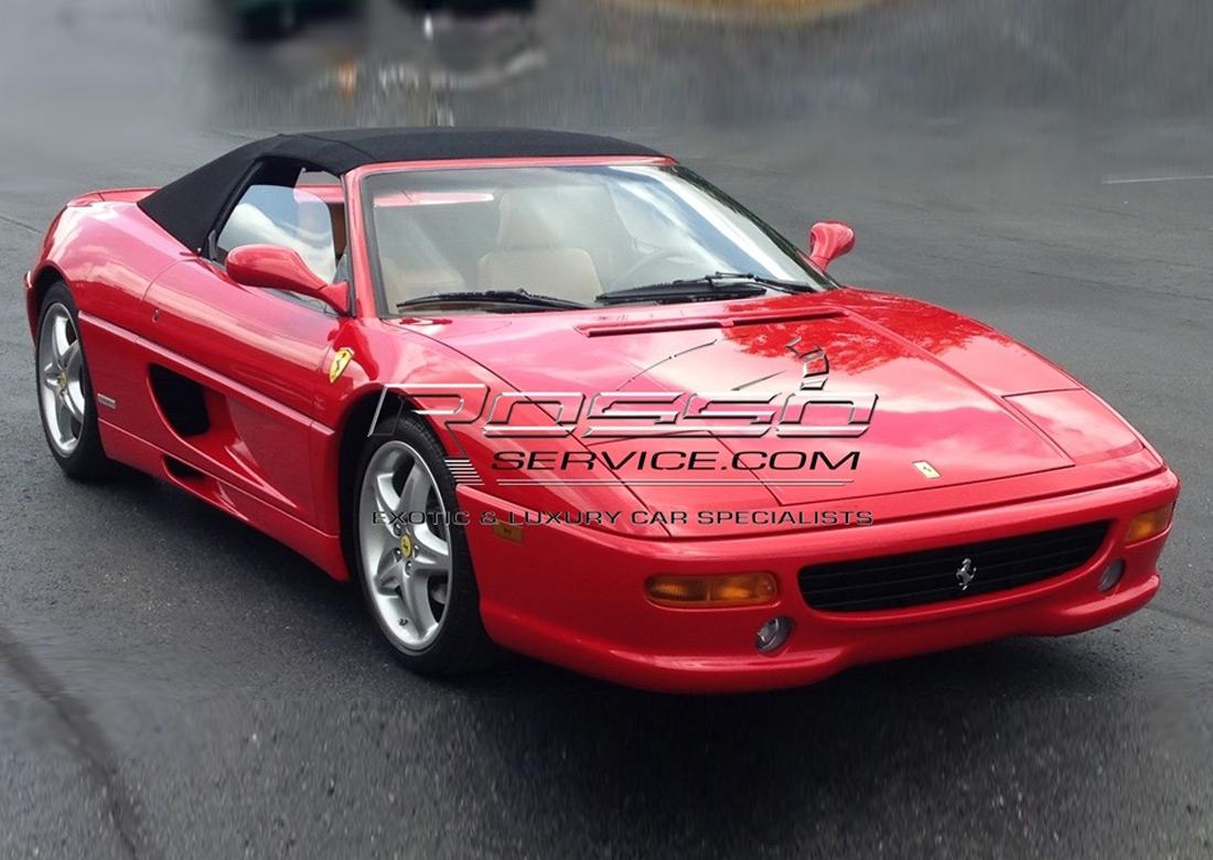 原画　フェラーリ３５５とタロピョン　　Ferrari 355 原画 フェラーリ355とタロピョン Ferrari 355